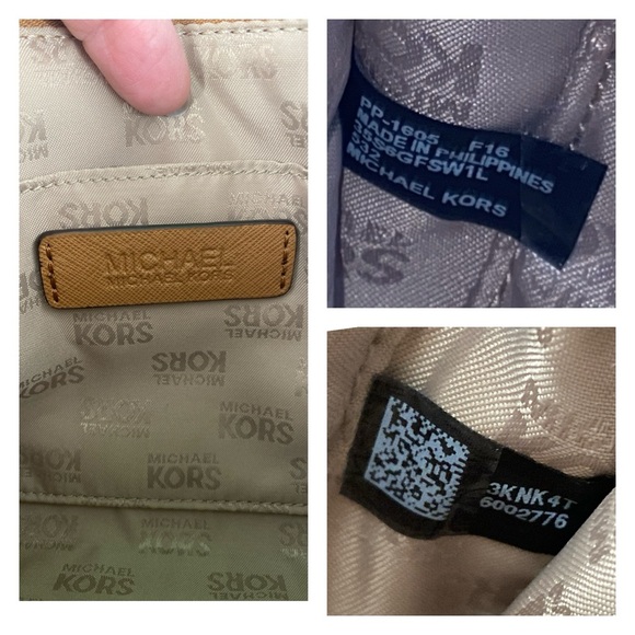 Michael Kors Acorn Sandrine Studded Saffiano Leather Wristlet - Picture 11 of 16